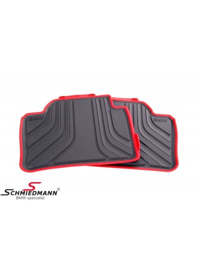 F30/F36/F80 ///M3 ARKA PASPAS LASTİK SPORT KIRMIZI - 51472219803 F30/F36/F80 ///M3 ARKA PASPAS LASTİK SPORT KIRMIZI - 51472219803