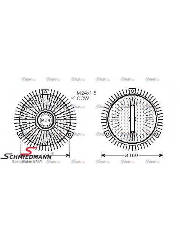 E46 E39 E38 E65 E53 MOTOR FAN TERMİK M47N/M5N/M67