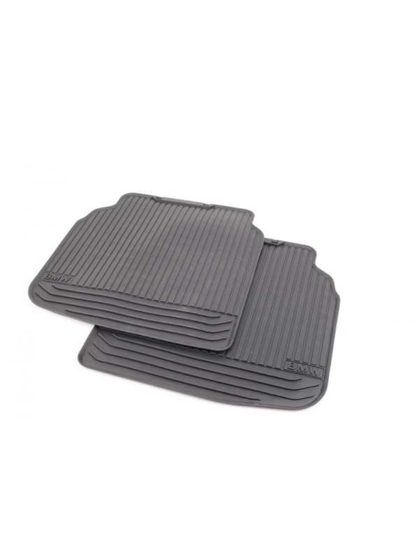 F02 ARKA LASTİK PASPAS SİYAH