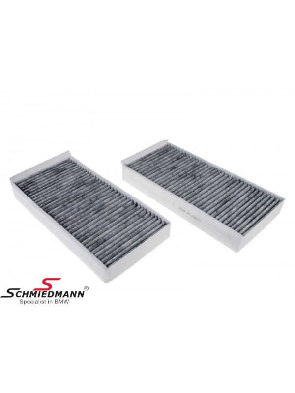 F40/F44/F45/X1 F48/X2 F39/MİNİ F55/F56 KLİMA FİLTRESİ KARBONLU TAKIM