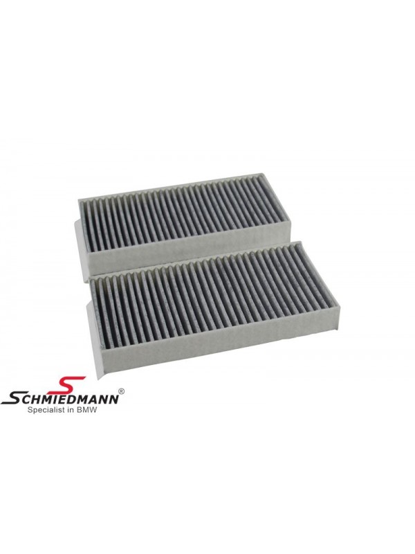 F40/F44/F45/X1 F48/X2 F39/MİNİ F55/F56 KLİMA FİLTRESİ KARBONLU TAKIM