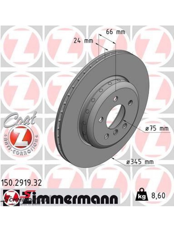 F30/F32/F33/F36 ARKA FREN DİSKİ ///M SPORT