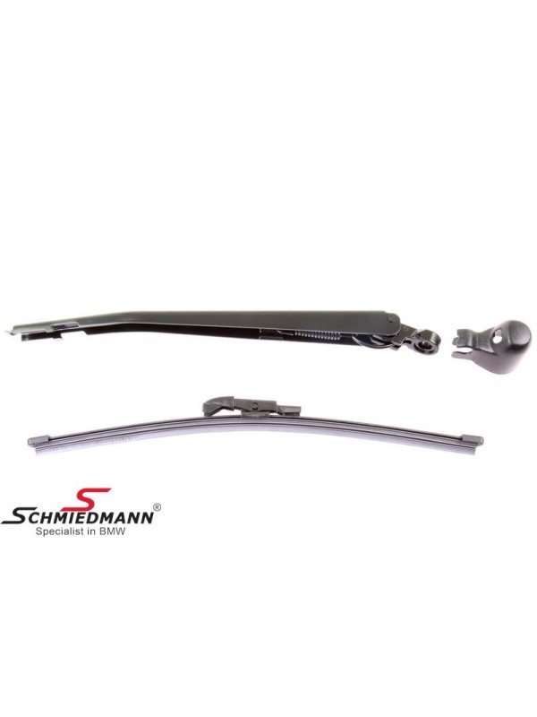 E87 X1 ARKA SİLECEK KOLU+KAPAK+SİLECEK SET