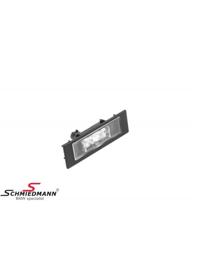 E87/F20/F06/F12/G32/F39/G02/Z4 E89 PLAKA LAMBASI LED - 63267193294 E87/F20/F06/F12/G32/F39/G02/Z4 E89 PLAKA LAMBASI LED - 63267193294