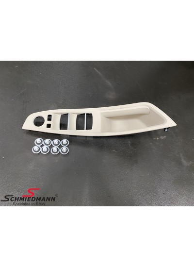 F10 ÖN -ARKA CAM DÜĞME ÇERÇEVE -TUTAMAK SET (OYSTER) - 51417225879.1 F10 ÖN -ARKA CAM DÜĞME ÇERÇEVE -TUTAMAK SET (OYSTER) - 51417225879.1