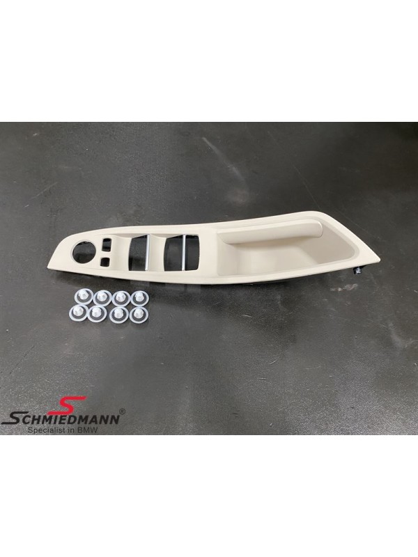 F10 ÖN -ARKA CAM DÜĞME ÇERÇEVE -TUTAMAK SET (OYSTER)