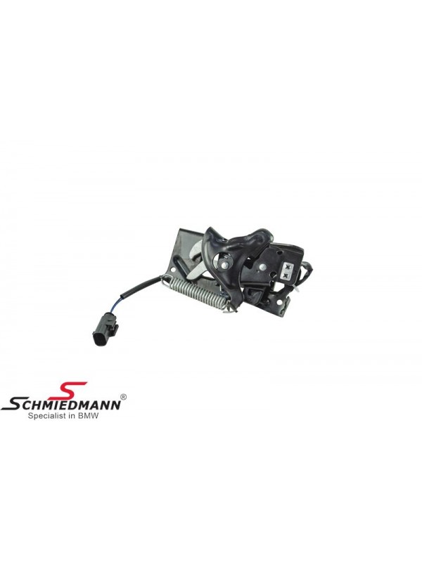 F20/F30/F32/F36 KAPUT KİLİDİ SOL -SOKETLİ-