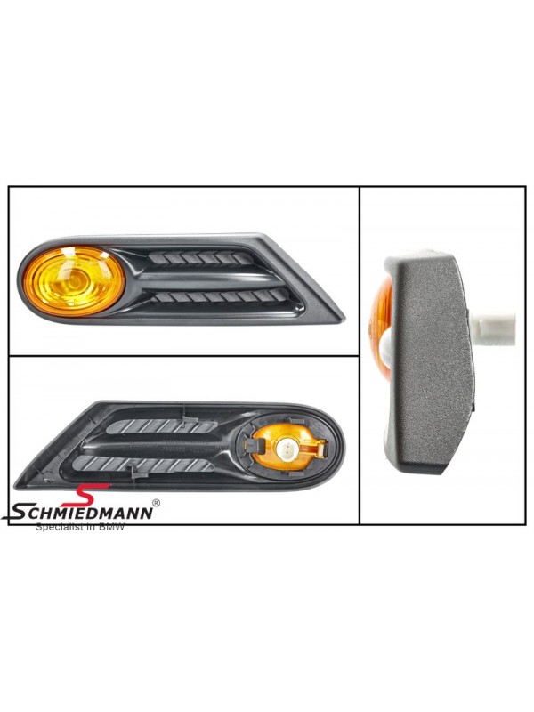 MİNİ R56 LCİ ÇAMURLUK SİNYALİ SARI SAĞ