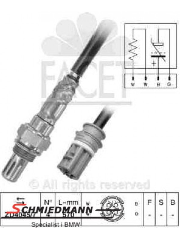 E46 LAMBDA SENSÖRÜ N40/N45
