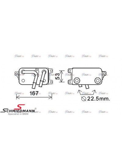E60/E63/E65 ŞANZIMAN YAĞ RADYATÖRÜ M54/N62 - 17217519213 E60/E63/E65 ŞANZIMAN YAĞ RADYATÖRÜ M54/N62 - 17217519213