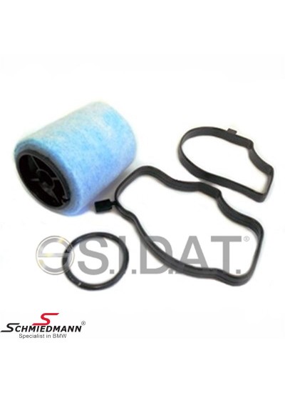 E46/E39/E38/X5 E53 TURBO HAVALANDIRMA FİLİTRE TAMİR SETİ M57 - 11127793164.1 E46/E39/E38/X5 E53 TURBO HAVALANDIRMA FİLİTRE TAMİR SETİ M57 - 11127793164.1