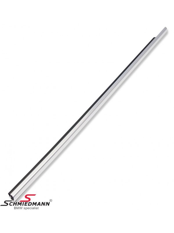 E46 ÖN KAPI CAM FİTİLİ SOL CHROM