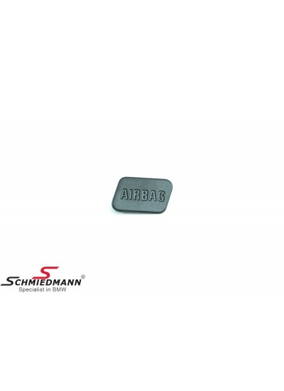 KAPI AIRBAG YAZISI SAĞ SİYAH - 51418413216 KAPI AIRBAG YAZISI SAĞ SİYAH - 51418413216