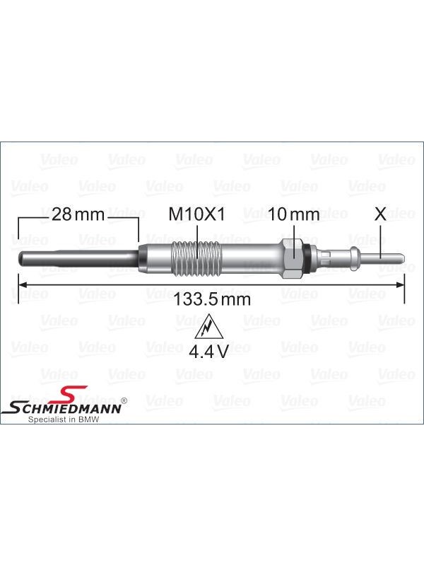 F20/F45/X1 F48/MİNİ F56/F60 ISITMA BUJİSİ B37