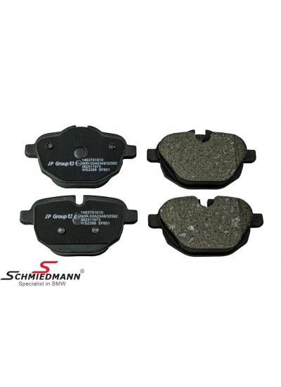 F10/X3 F25/Z4 E89 ARKA FREN BALATASI - 34218847062.4 F10/X3 F25/Z4 E89 ARKA FREN BALATASI - 34218847062.4