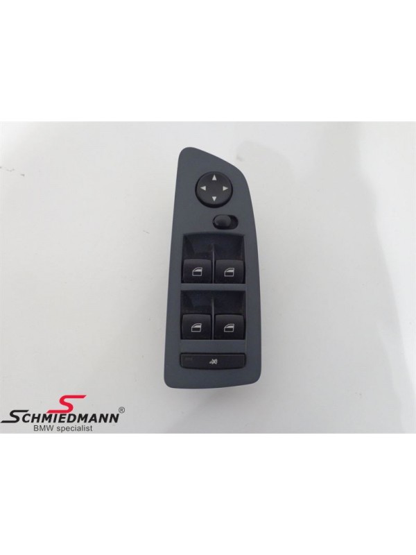 E87 CAM DÜĞMESİ SOL GRİ