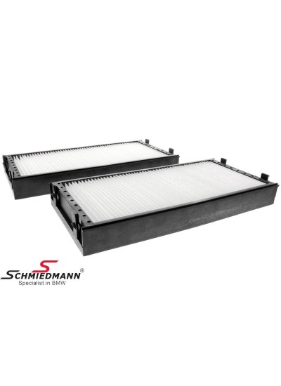X5 E70-F15-F85/X6 E71-F16-F86 KLİMA FİLİTRESİ KARBONLU SET - 64119248294.4 X5 E70-F15-F85/X6 E71-F16-F86 KLİMA FİLİTRESİ KARBONLU SET - 64119248294.4