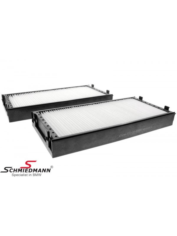 X5 E70-F15-F85/X6 E71-F16-F86 KLİMA FİLİTRESİ KARBONLU SET